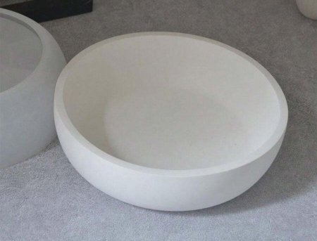 قالب صحن كبير للشمع او للمدفأة